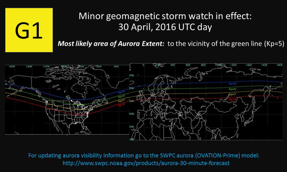 G1 Watch Auroral Extent