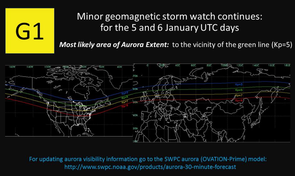 G1 Watch for 5 and 6 January