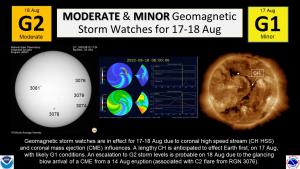 G1-G2 Storm Watches 17-18 Aug, 2022